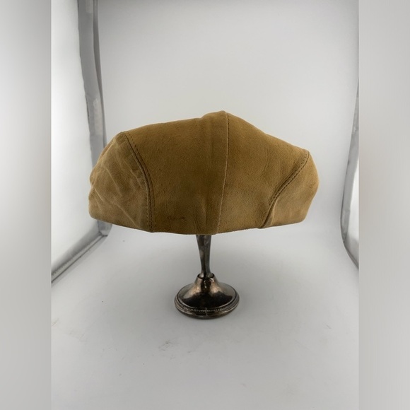 Country Gentleman Mens Newsboy Hat Brown 100% Suede 7​​​​​​​​​​​ - Picture 2 of 5